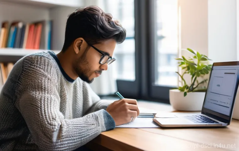 데이터과학 실습 프로젝트 - **Prompt:** A young, enthusiastic data scientist, in their late 20s, with a warm and curious express...